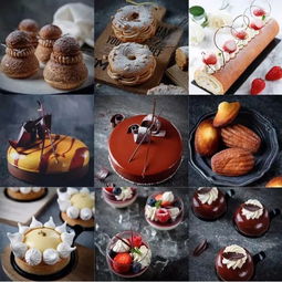 各式各樣的烘焙產品